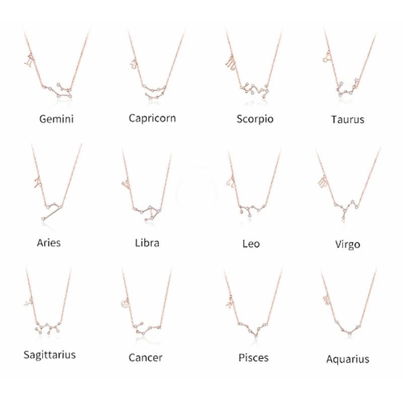 collares signos zodiaco