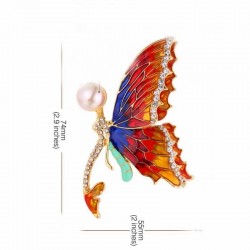broche mariposa joyería