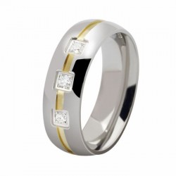 anillo de boda de piedras preciosas